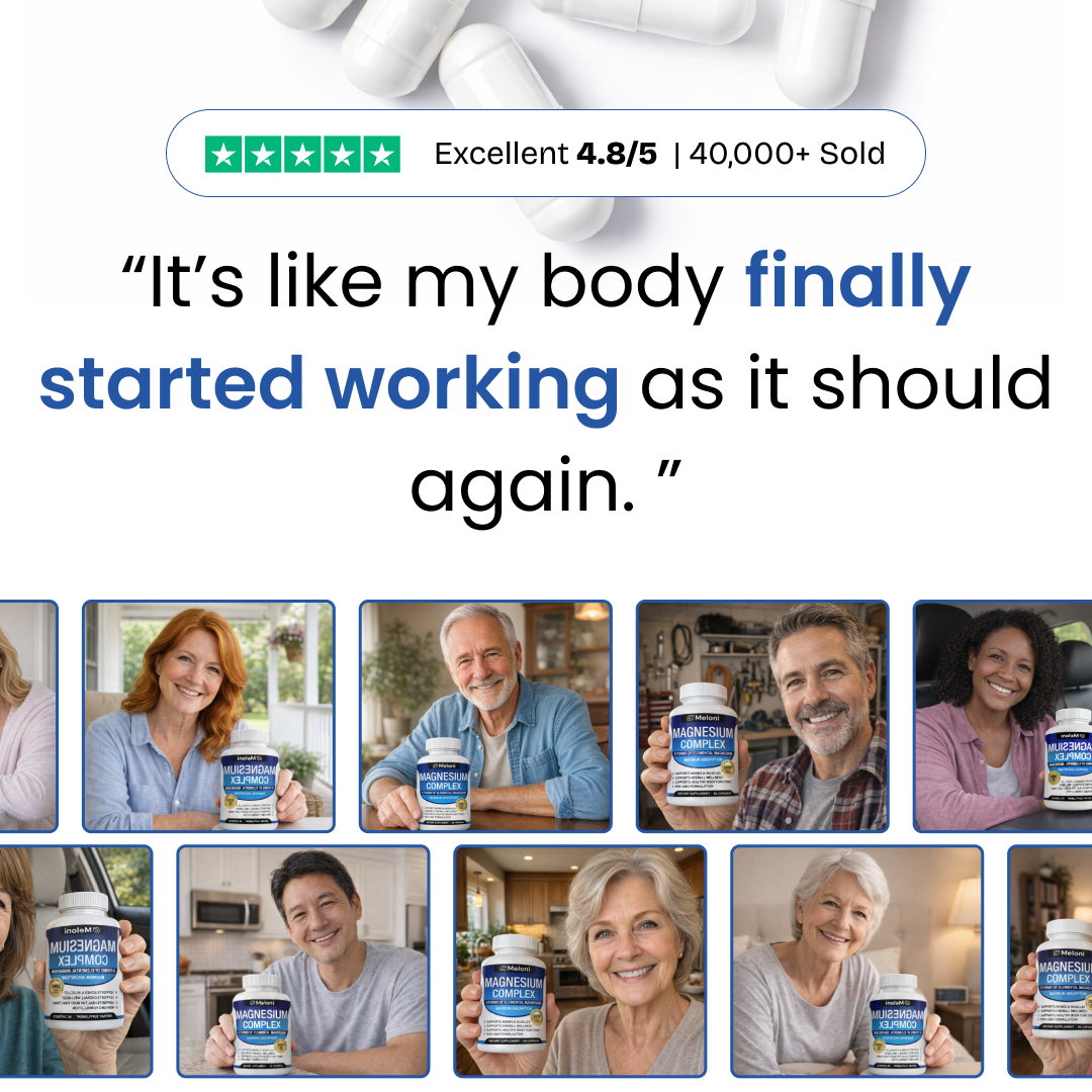 Magnesium Complex 8:1 - Aging Vitality Support