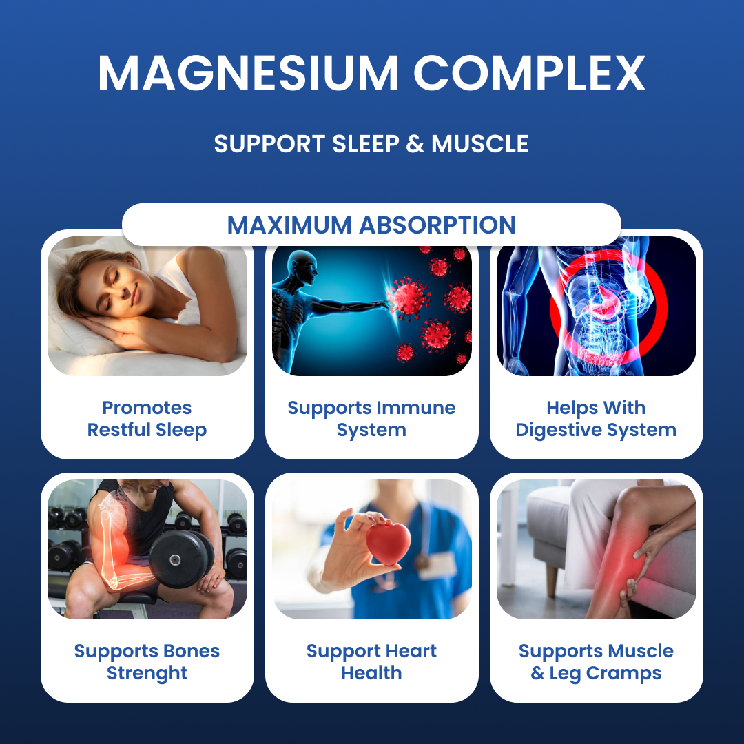 Magnesium Complex 8:1 - Aging Vitality Support